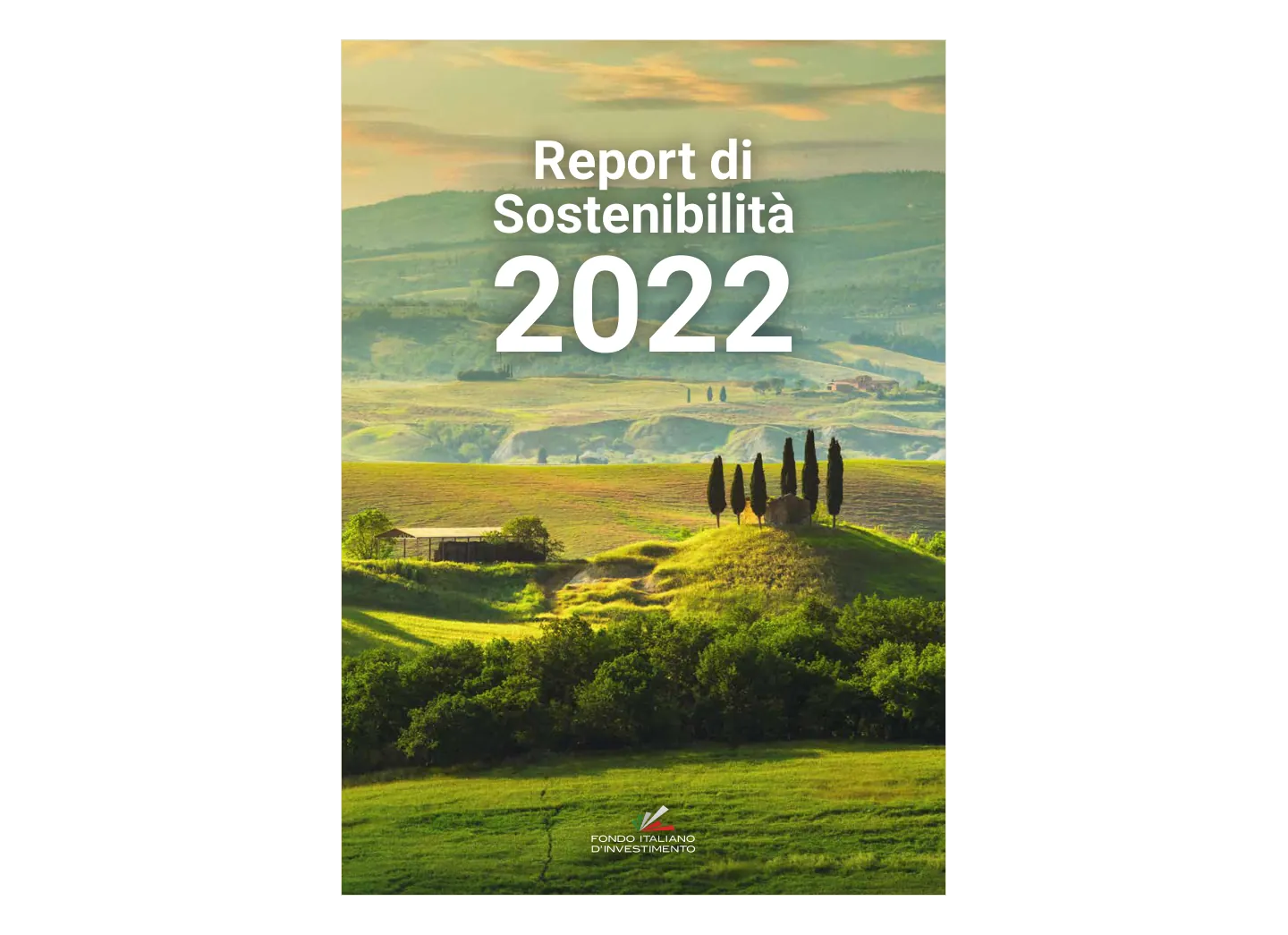 Fondo Italiano d'Investimento 2022 Sustainability Report — copertina